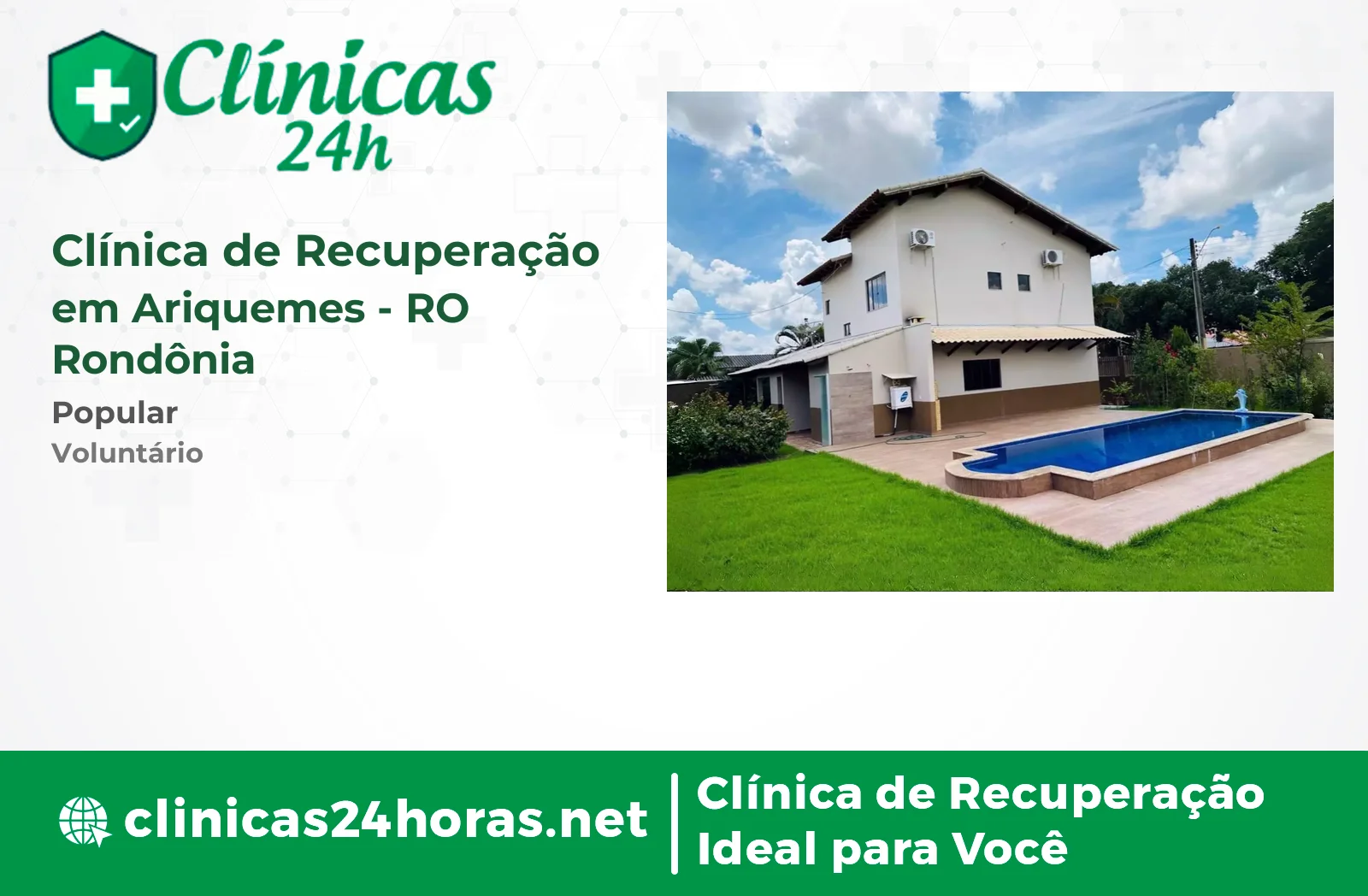 Clínica de Recuperação em Ariquemes Feminina 2