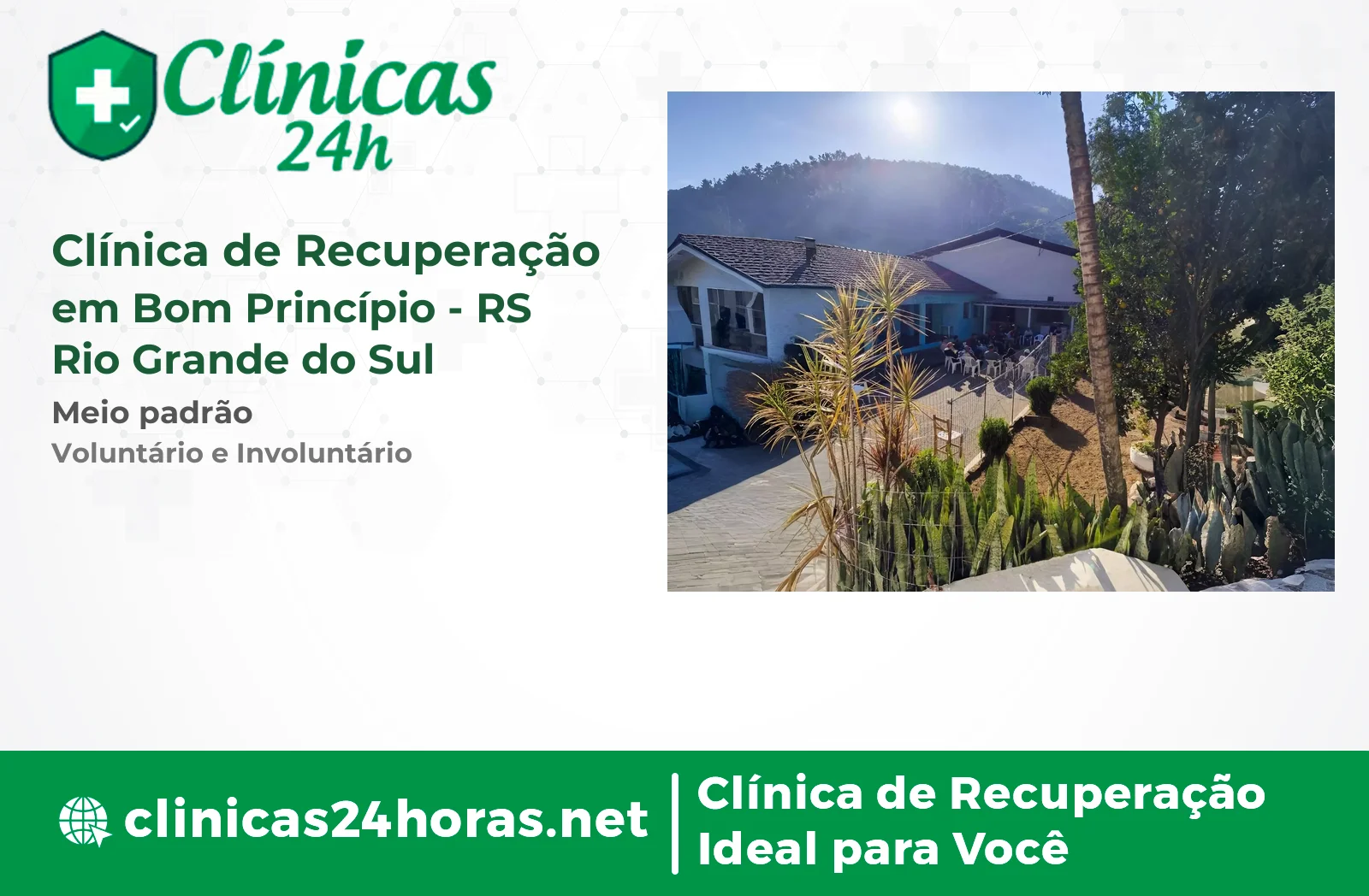 Clínica de Recuperação em Bom Princípio Masculina 2
