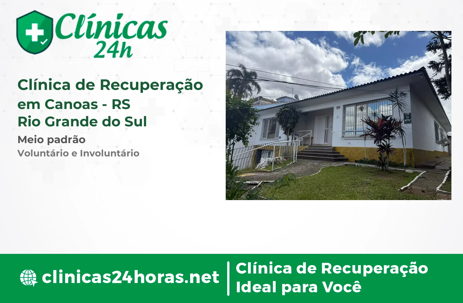 Clínica de Recuperação em Canoas Feminina