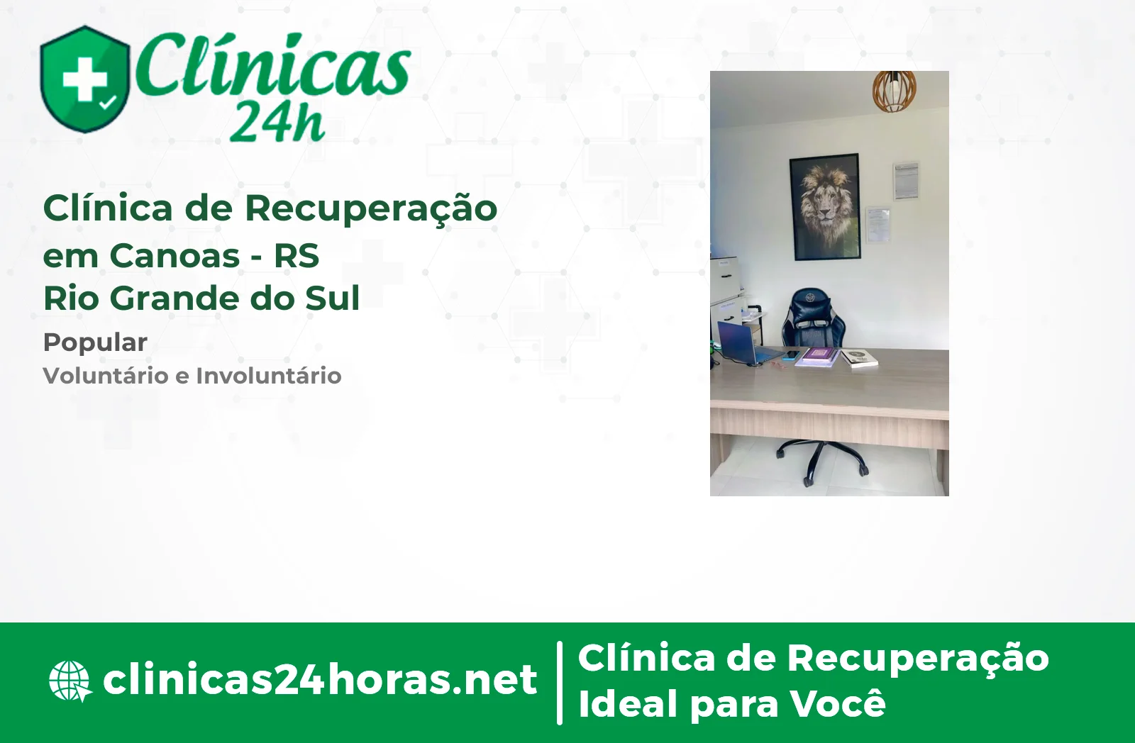 Clínica de Recuperação em Canoas Masculina 2