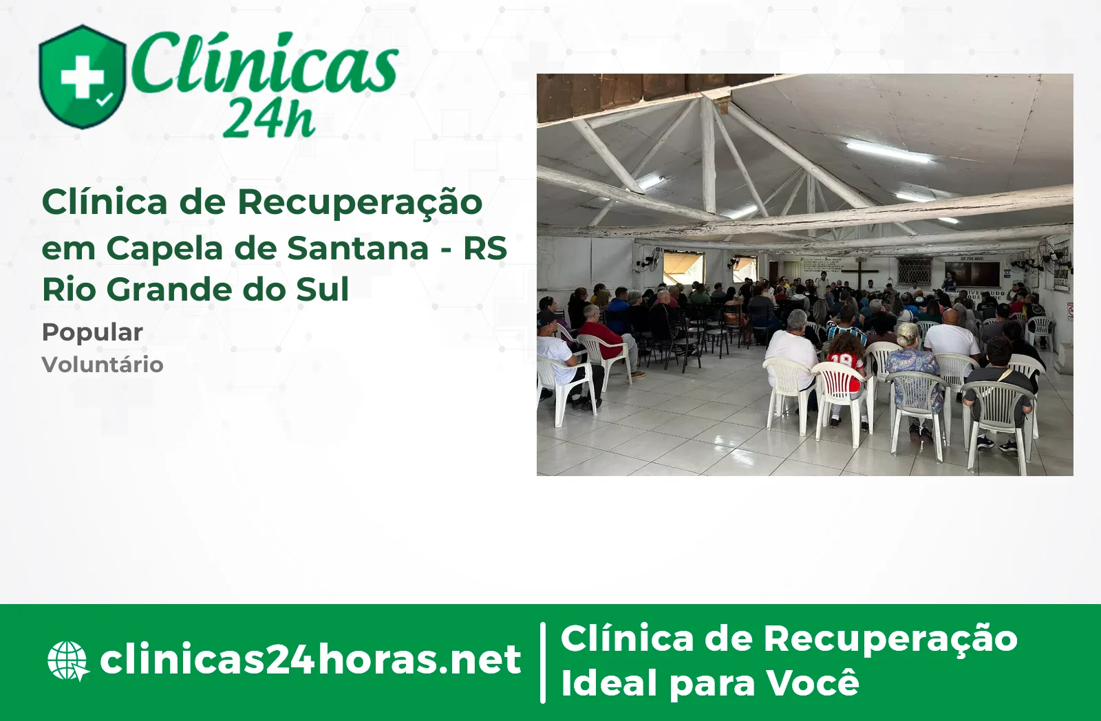 Clínica de Recuperação em Capela de Santana Masculina 4