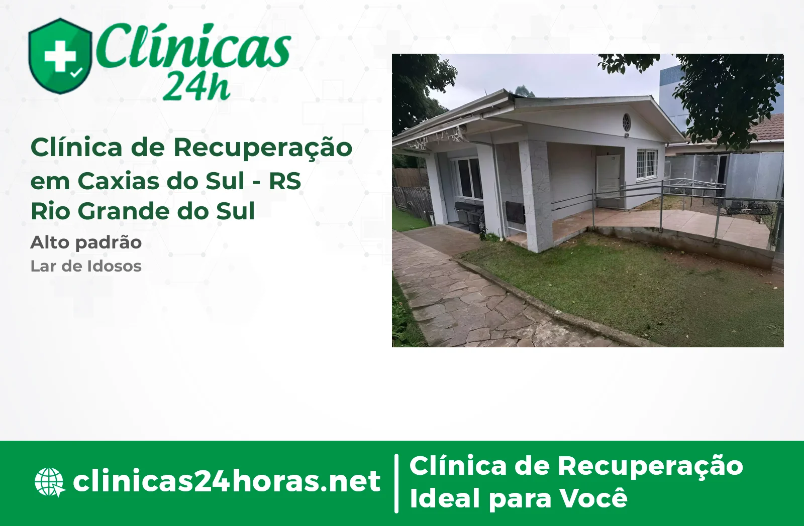 Clínica de Recuperação em Caxias do Sul Mista