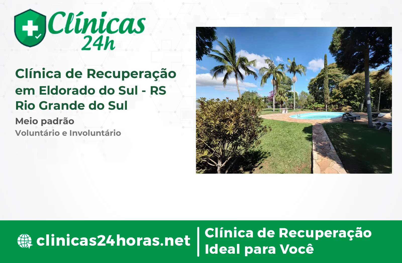 Clínica de Recuperação em Eldorado do Sul Masculina