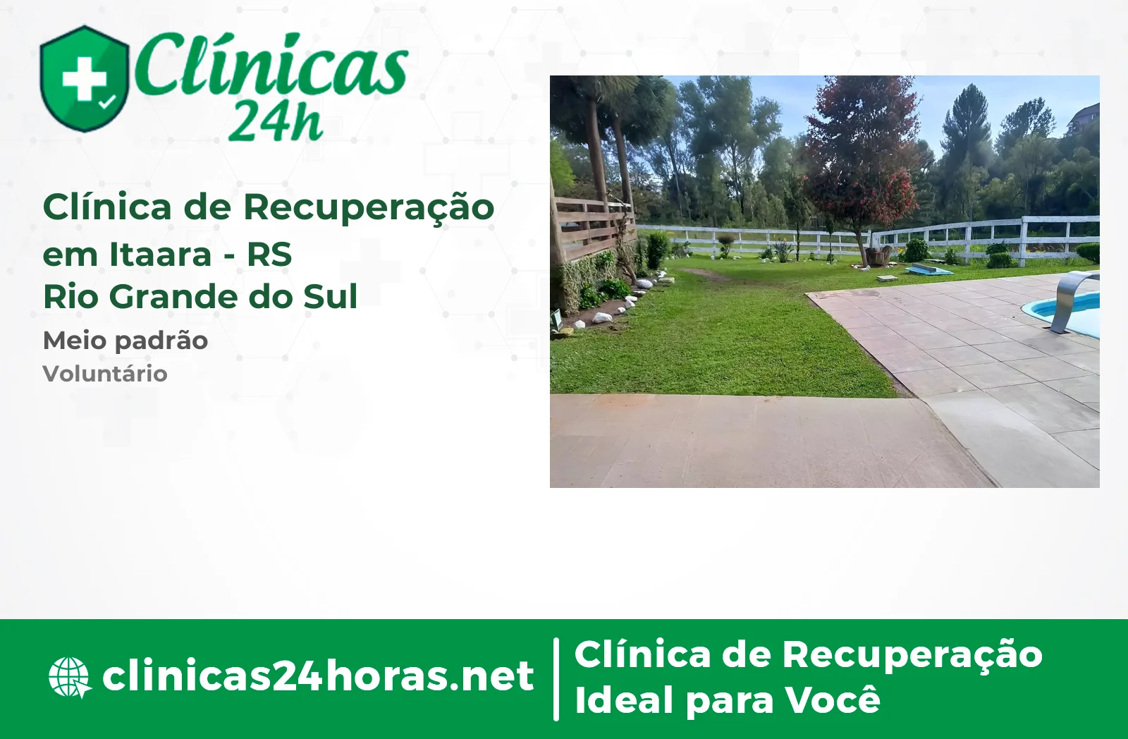 Clínica de Recuperação em Itaara Masculina 2