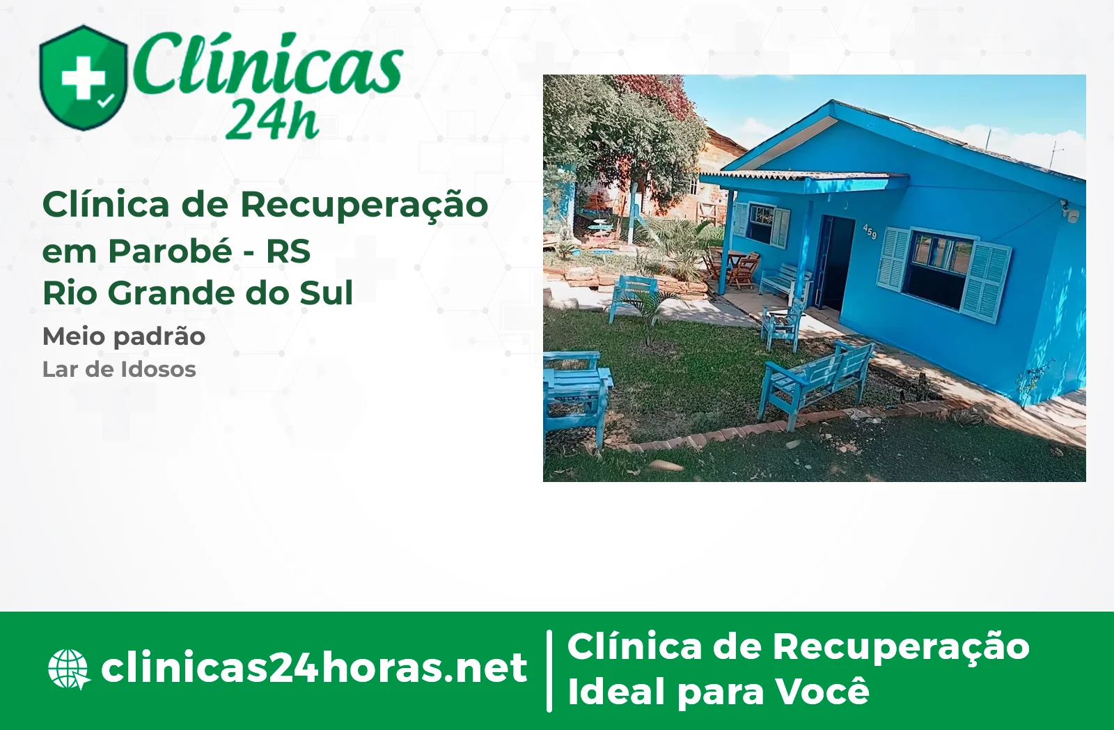 Clínica de Recuperação em Parobé Masculina 2