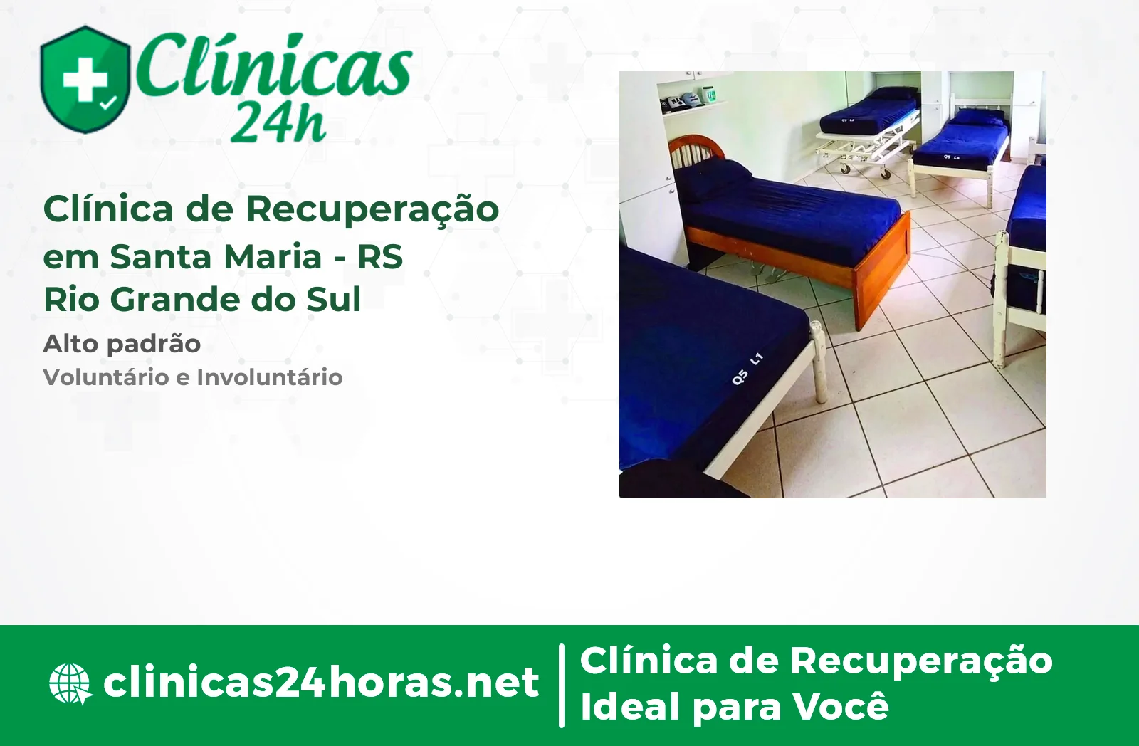Clínica de Recuperação em Santa Maria Mista 3