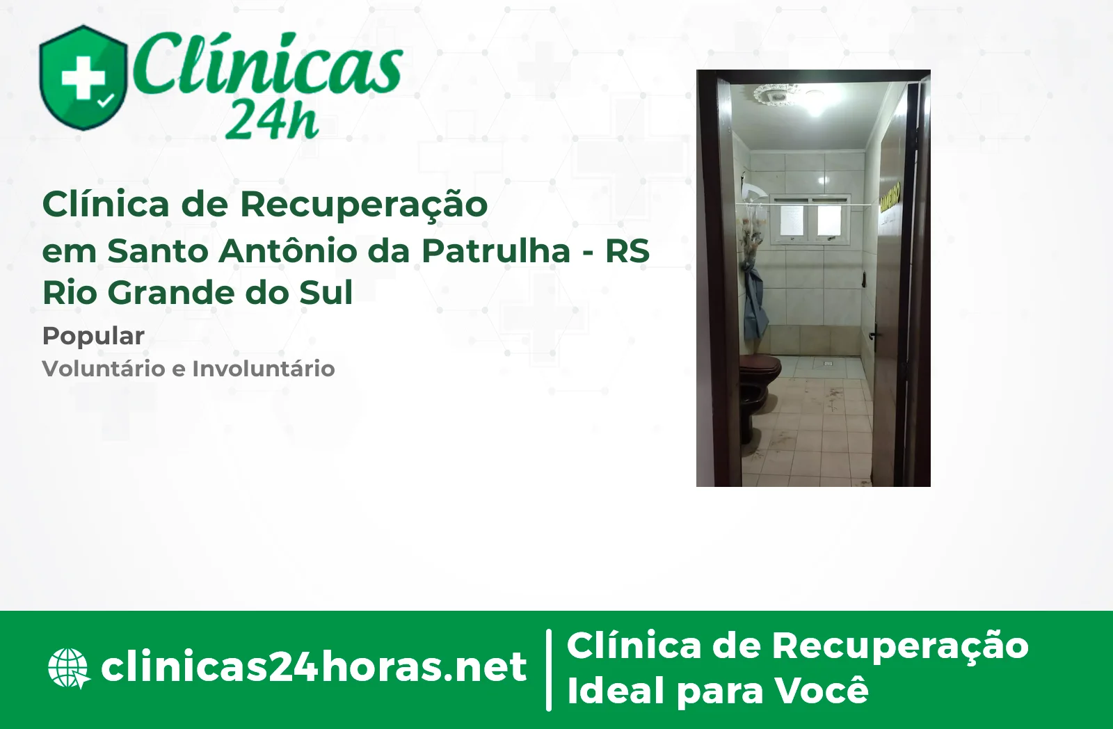 Clínica de Recuperação em Santo Antônio da Patrulha Masculina 3