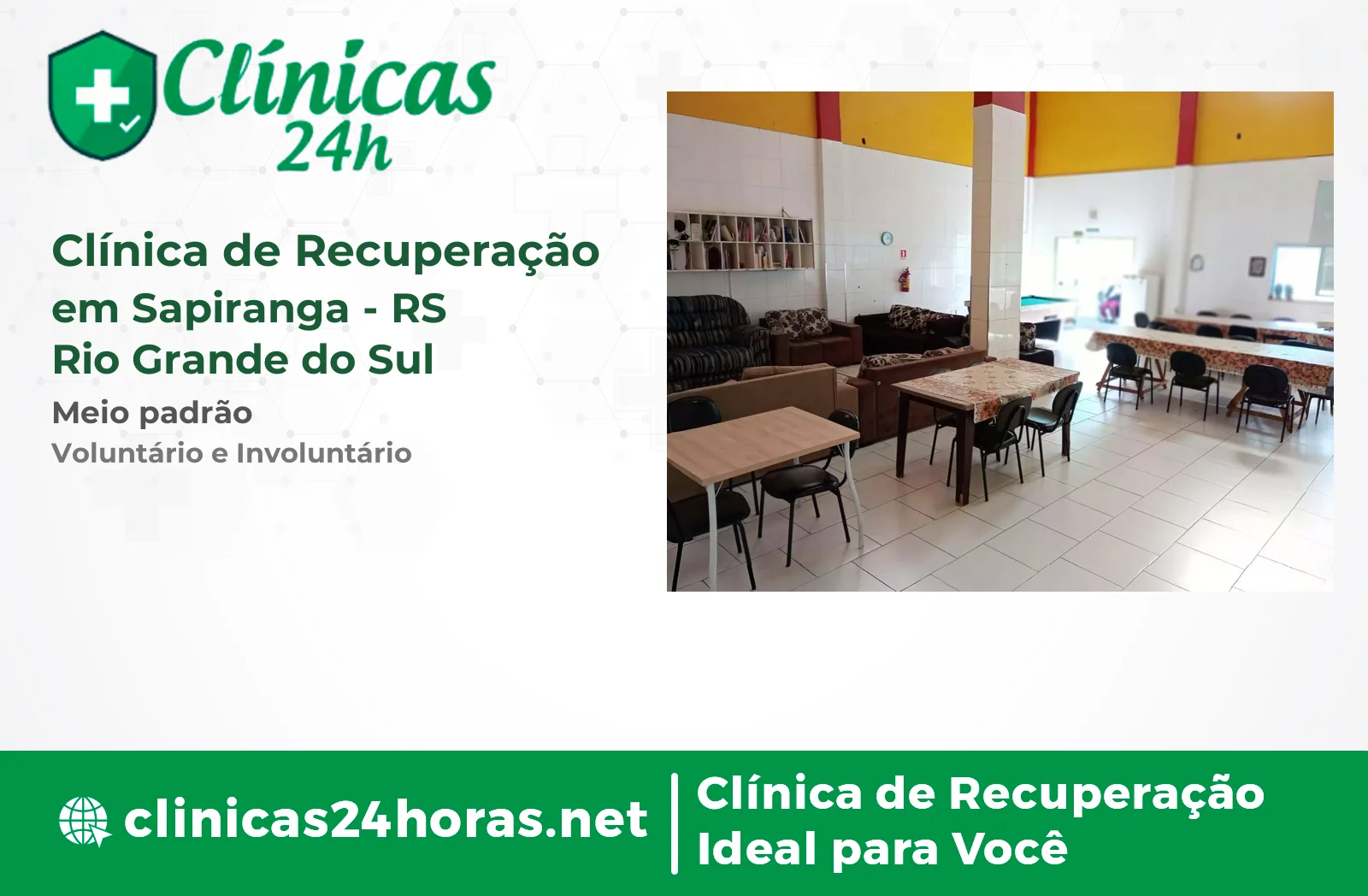 Clínica de Recuperação em Sapiranga Feminina 2