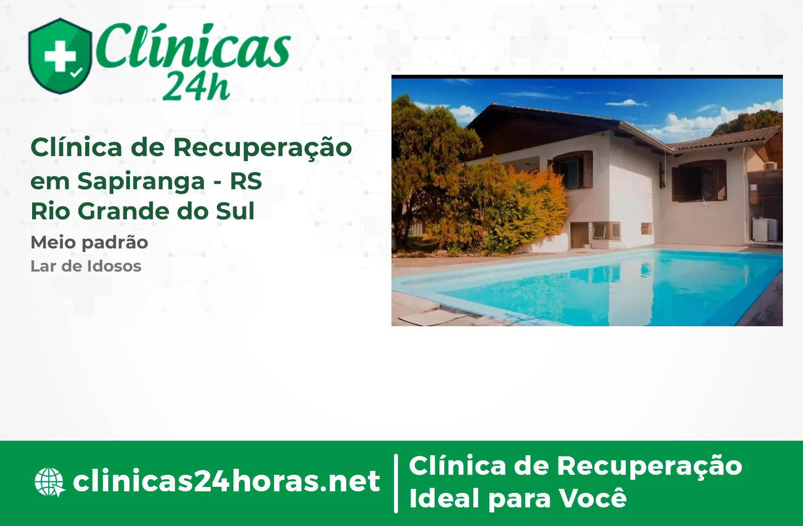 Clínica de Recuperação em Sapiranga Mista 4
