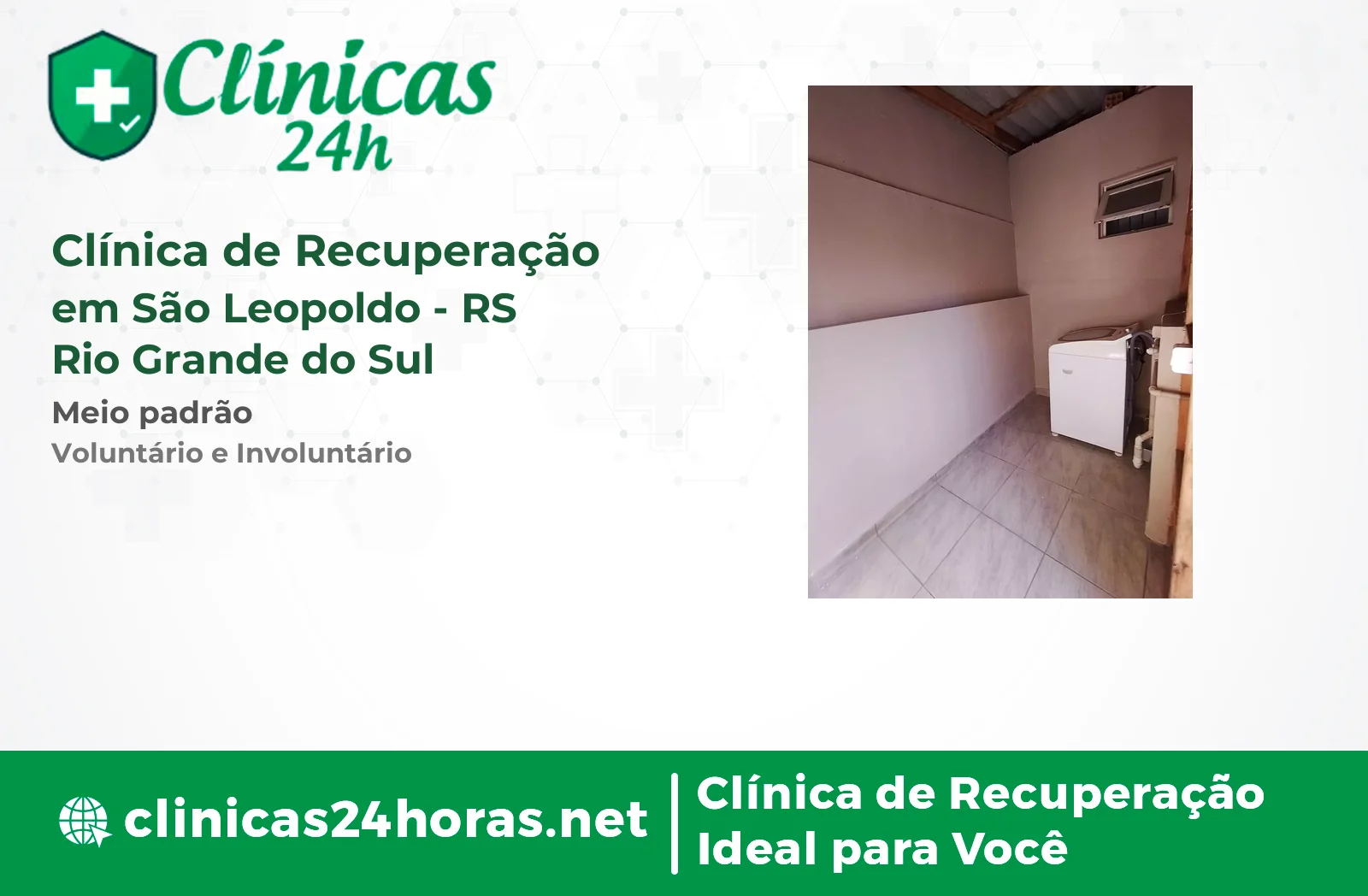 Clínica de Recuperação em São Leopoldo Masculina 2