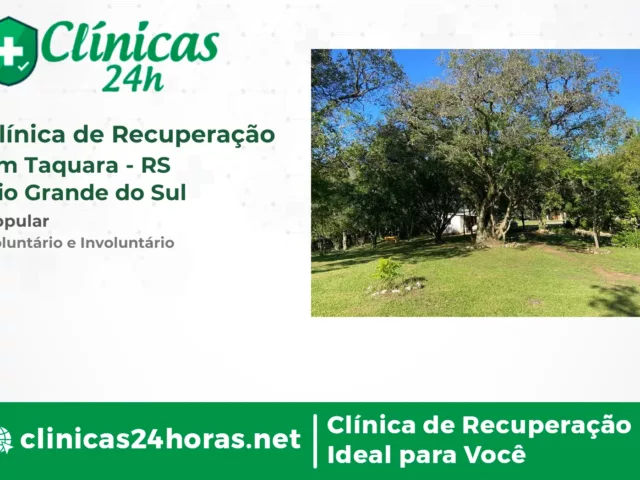 Clínica de Recuperação em Taquara Masculina