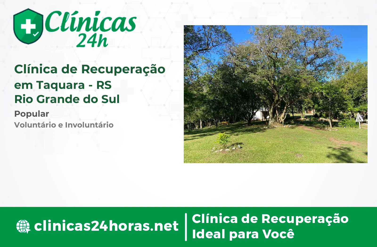 Clínica de Recuperação em Taquara Masculina 2