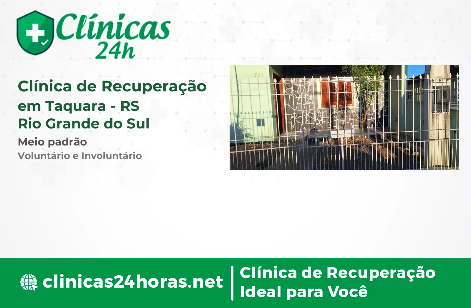 Clínica de Recuperação em Taquara Mista 3