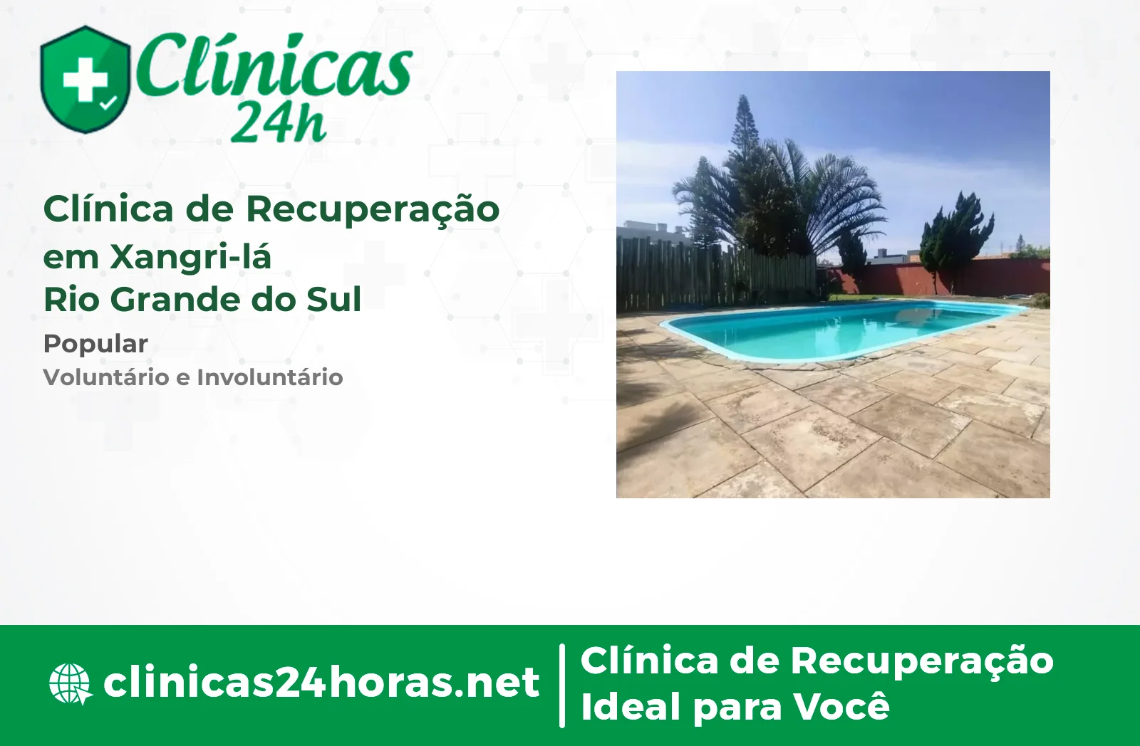 Clínica de Recuperação em Xangri-lá Masculina 2