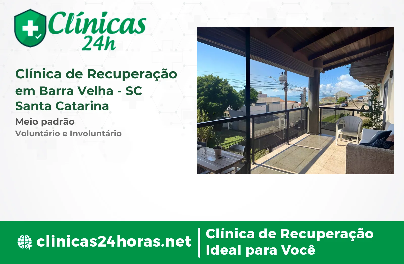 Clínica de Recuperação em Barra Velha Masculina