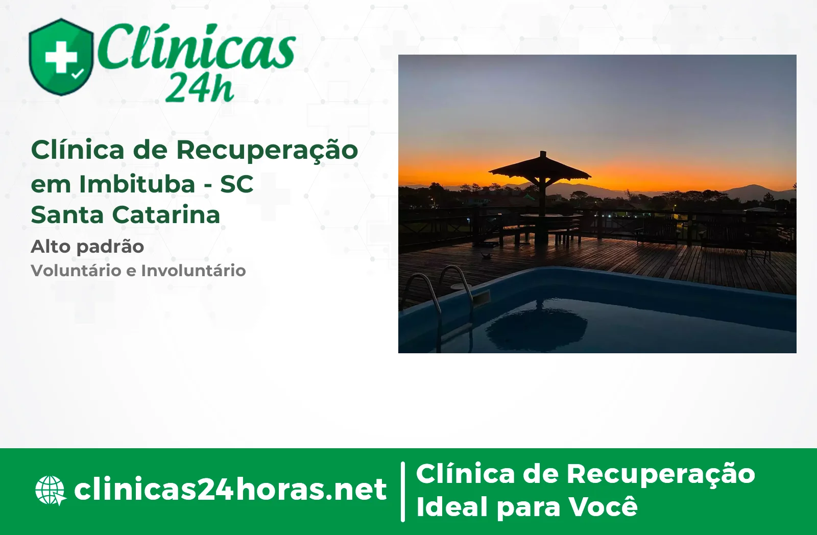 Clínica de Recuperação em Imbituba Masculina