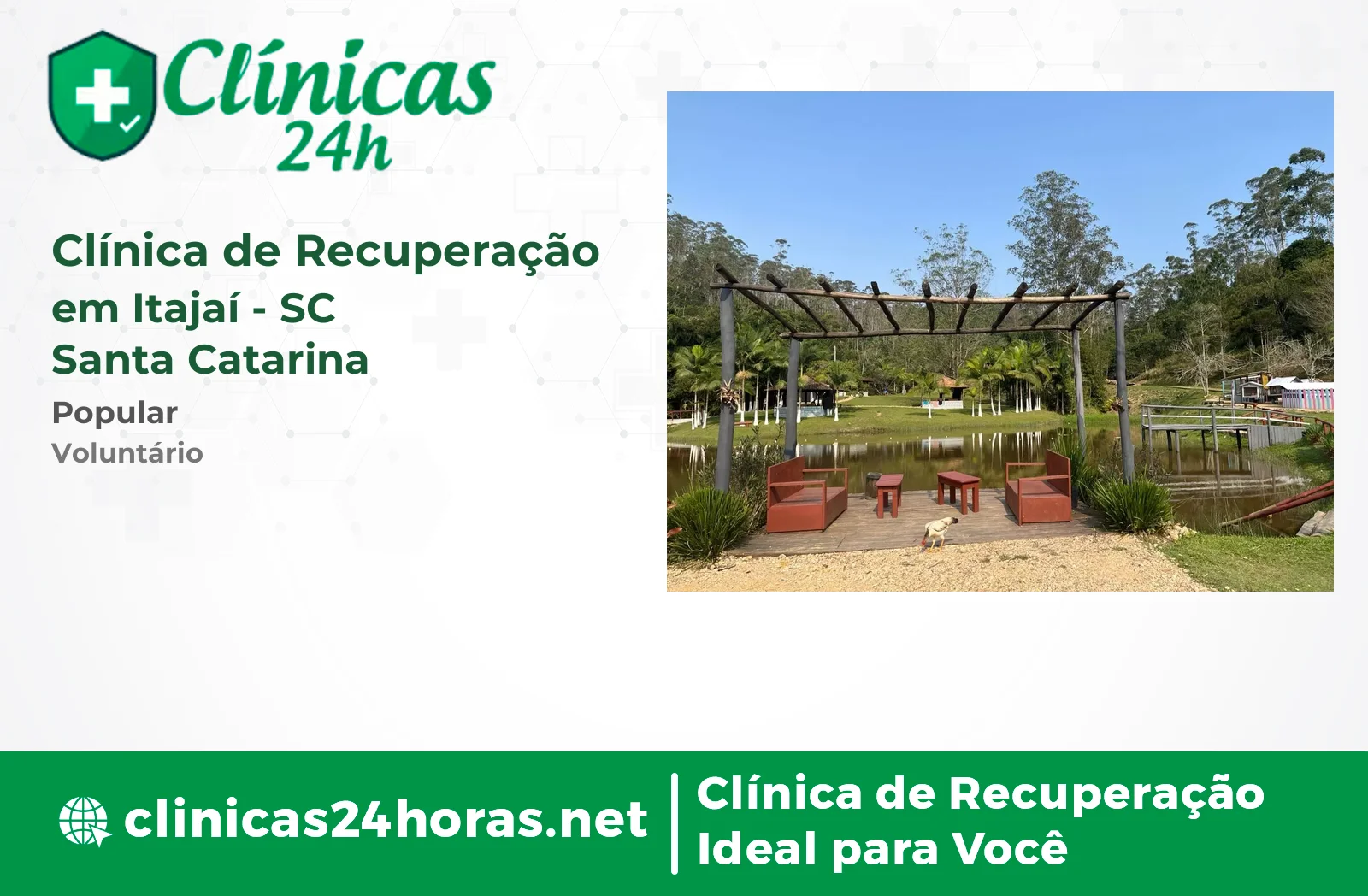 Clínica de Recuperação em Itajaí Feminina