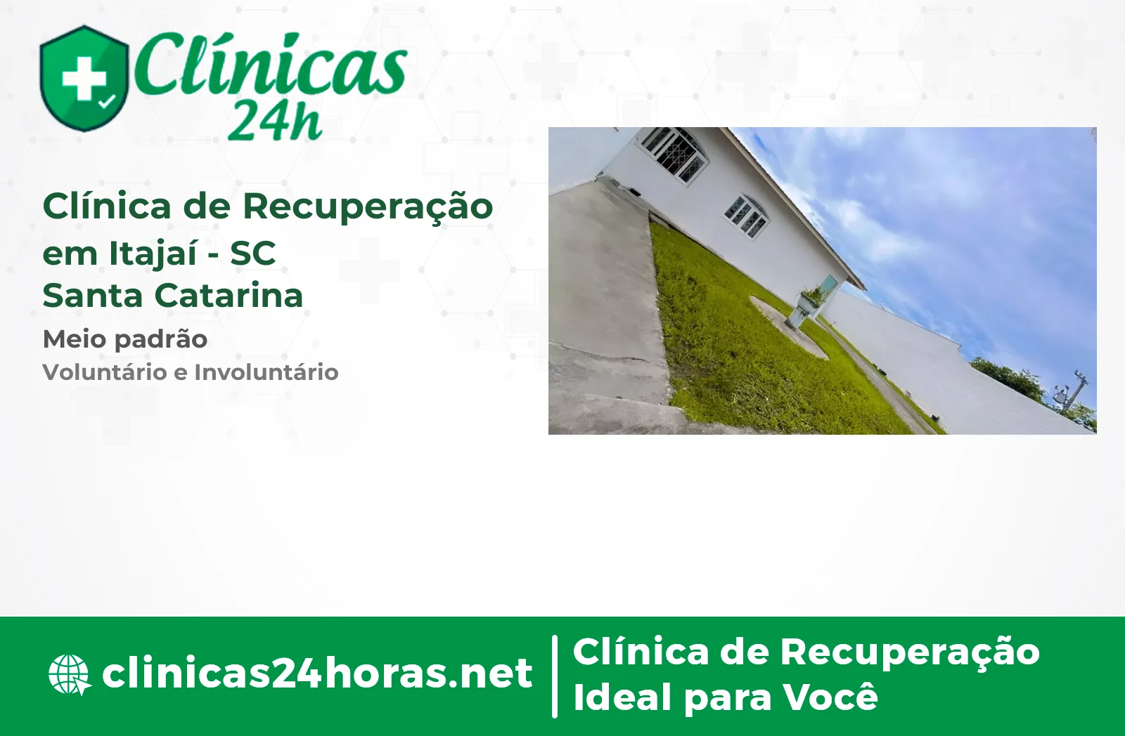 Clínica de Recuperação em Itajaí Mista