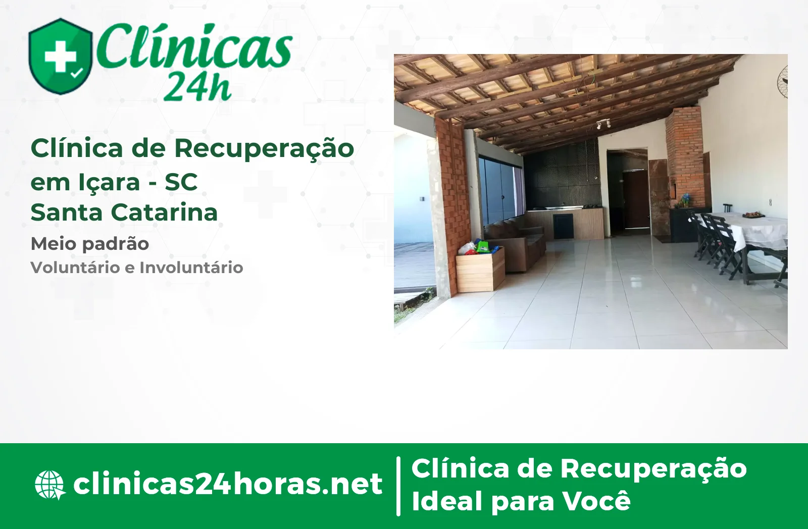 Clínica de Recuperação em Içara Feminina