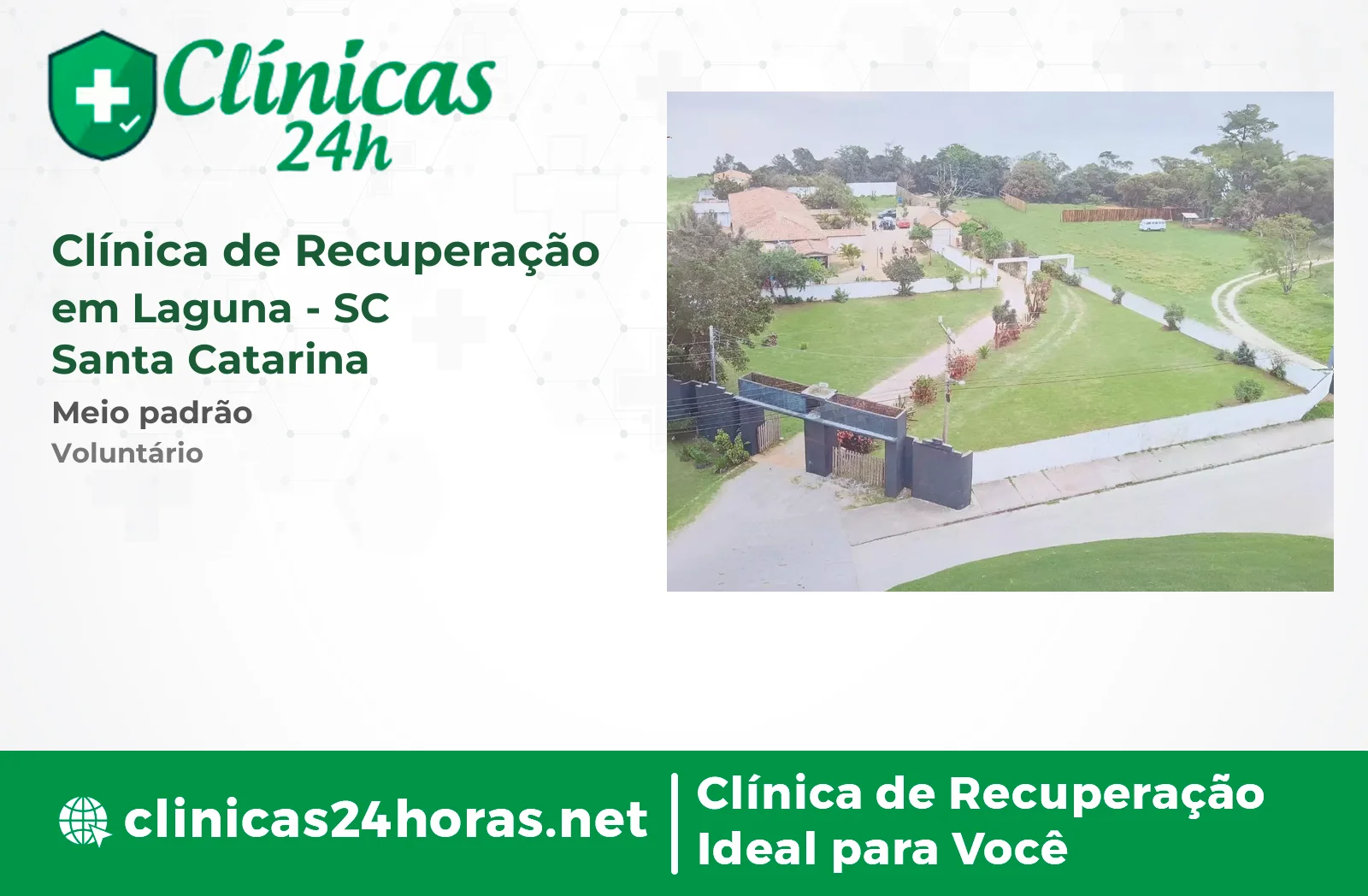 Clínica de Recuperação em Laguna Masculina