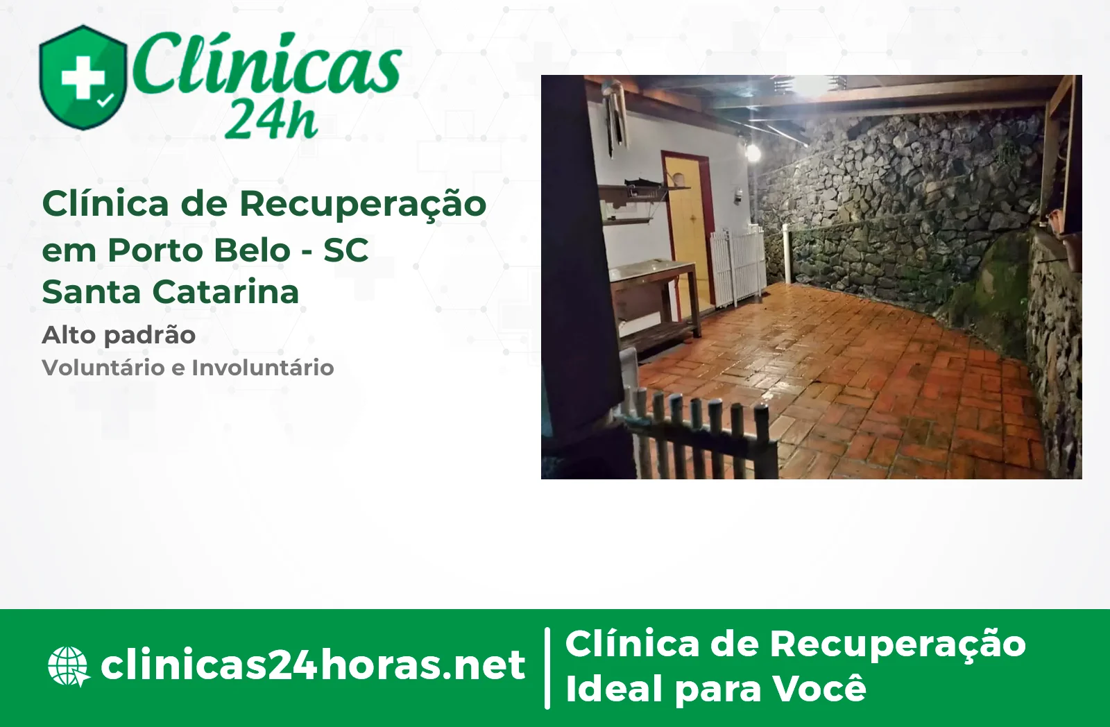 Clínica de Recuperação em Porto Belo Feminina 2