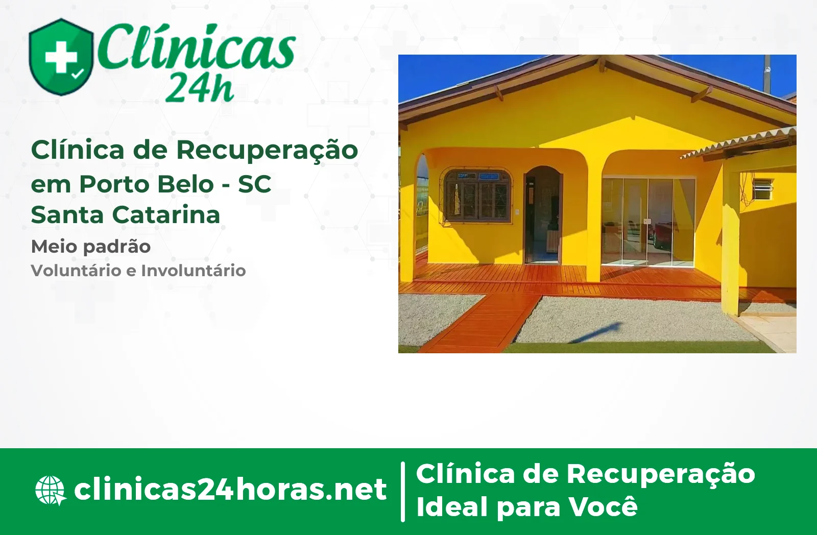Clínica de Recuperação em Porto Belo Masculina-2