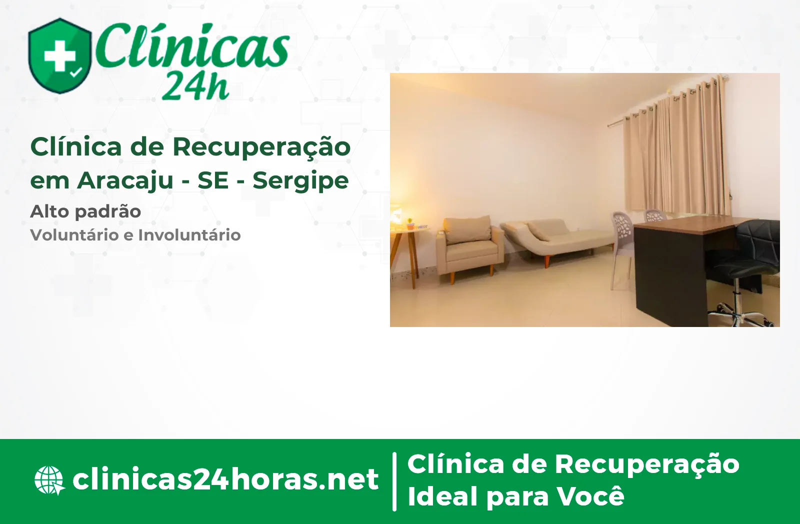 Clínica de Recuperação em Aracaju Mista