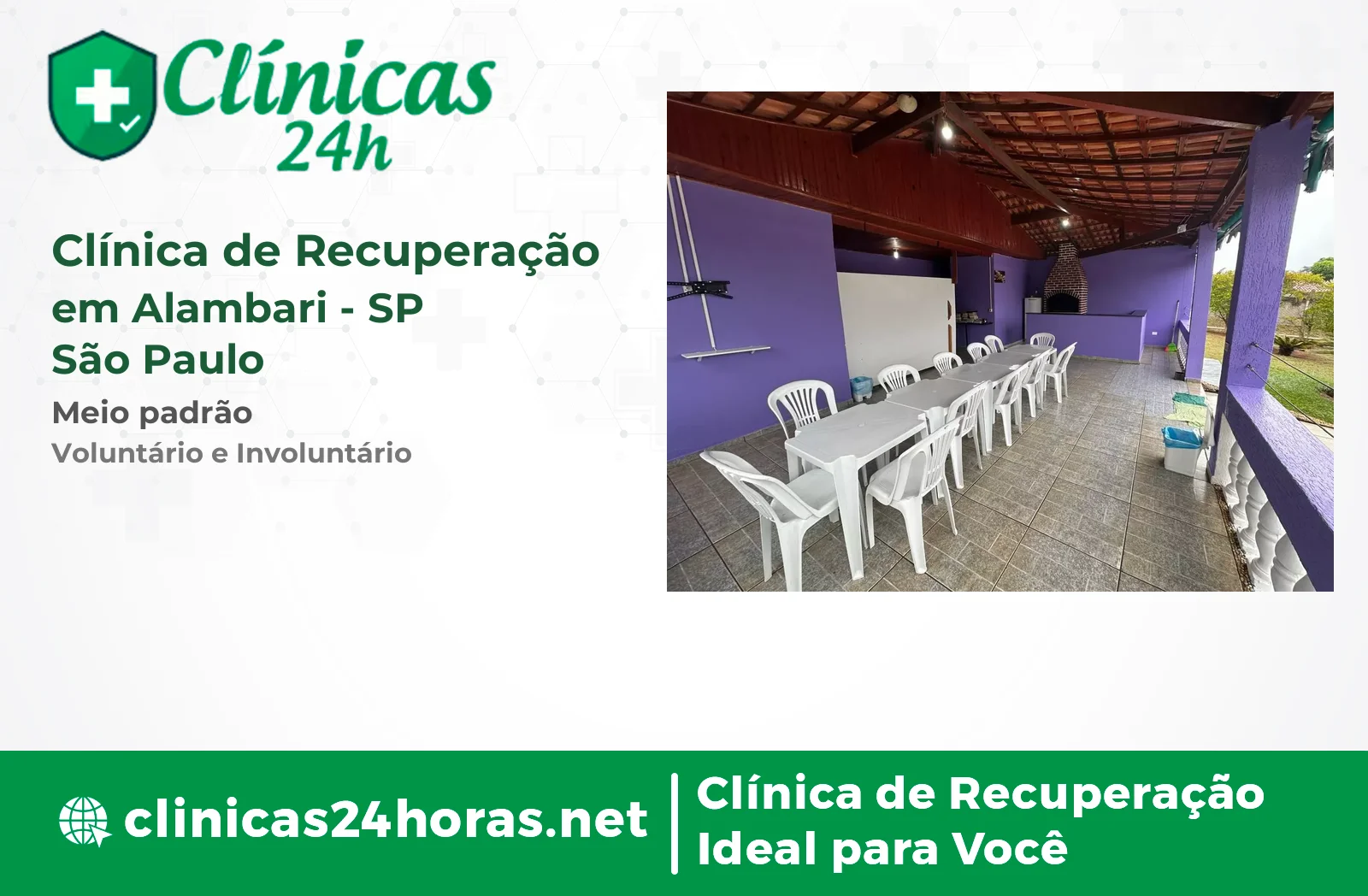 Clínica de Recuperação em Alambari Feminina