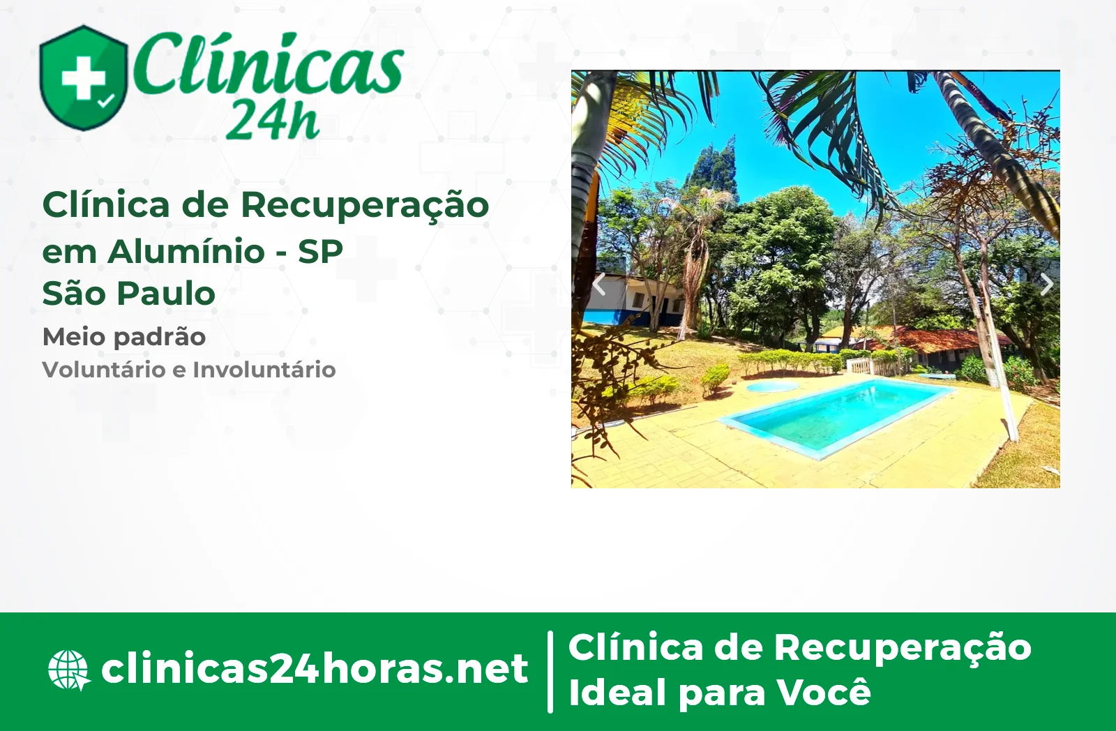 Clínica de Recuperação em Alumínio Mista