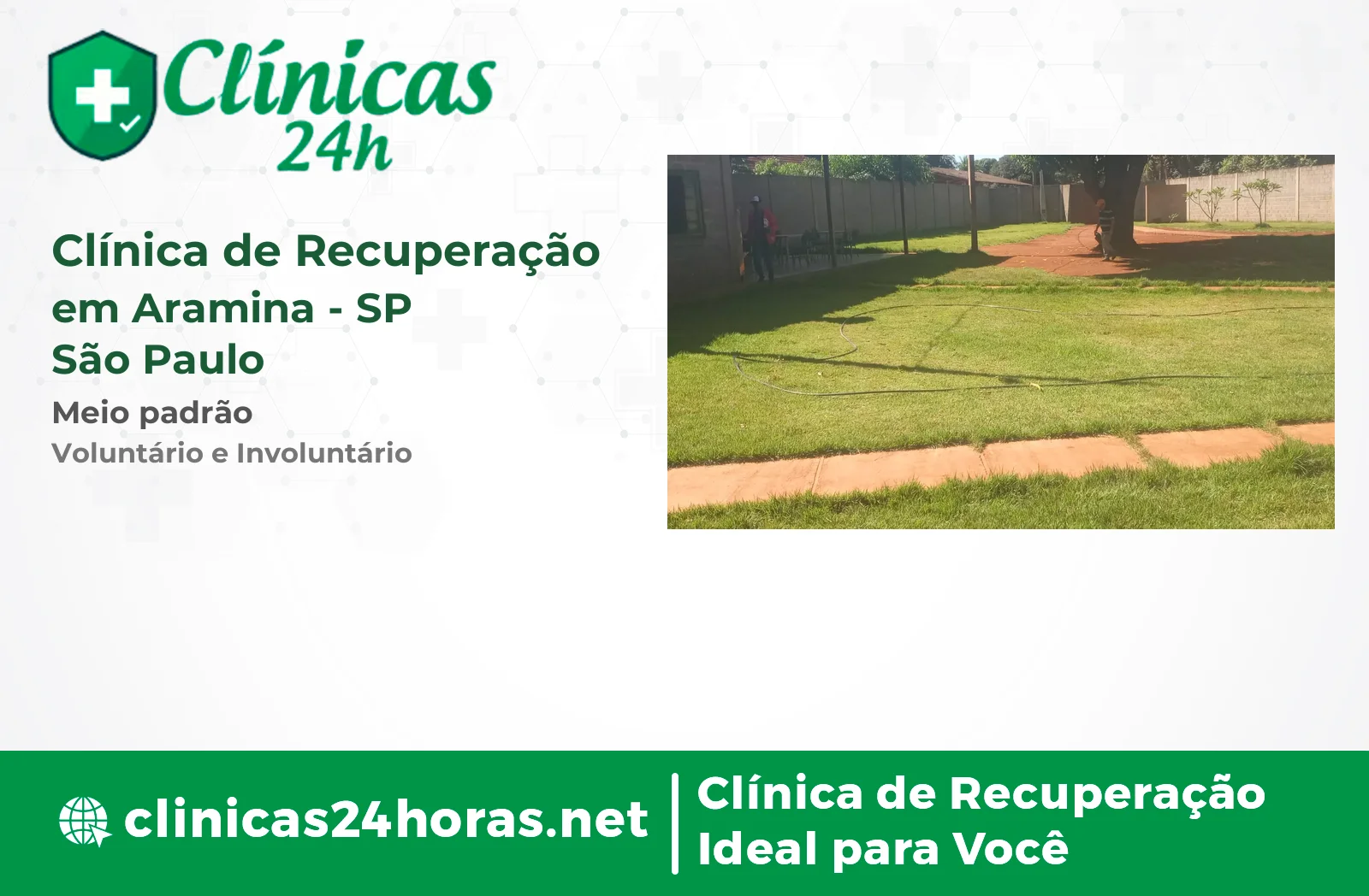 Clínica de Recuperação em Aramina Masculina 2