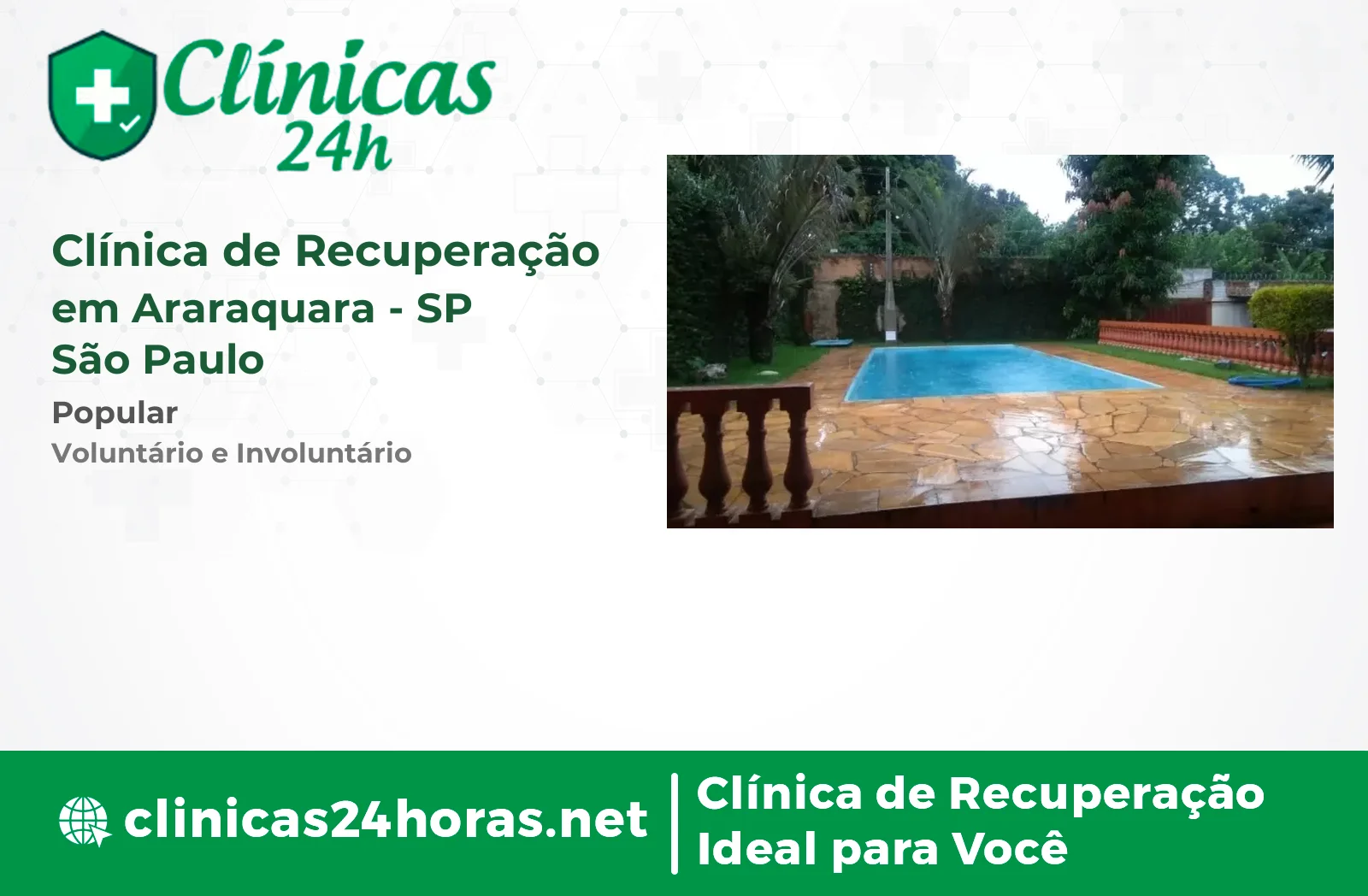 Clínica de Recuperação em Araraquara Masculina