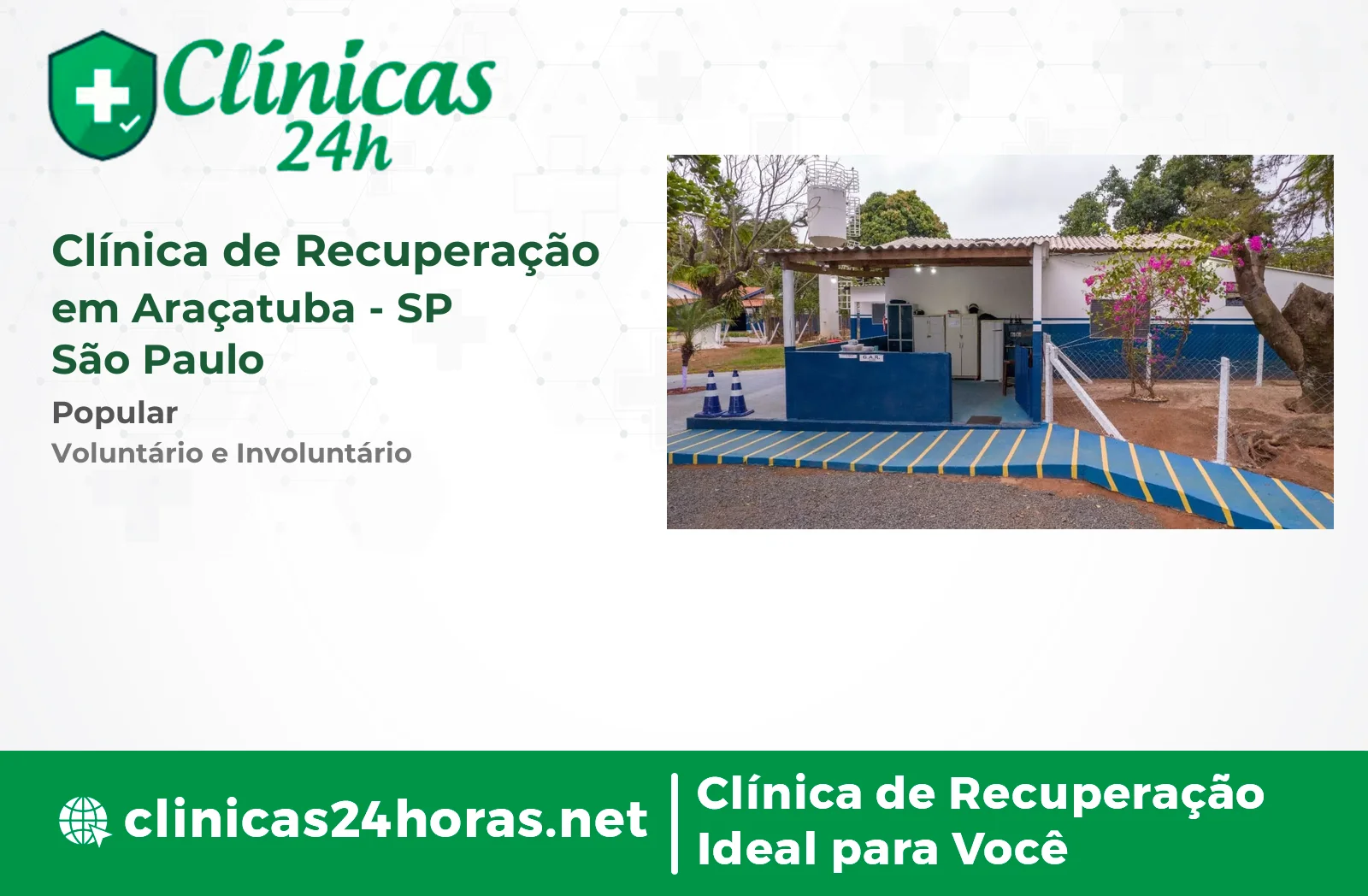 Clínica de Recuperação em Araçatuba Masculina 3
