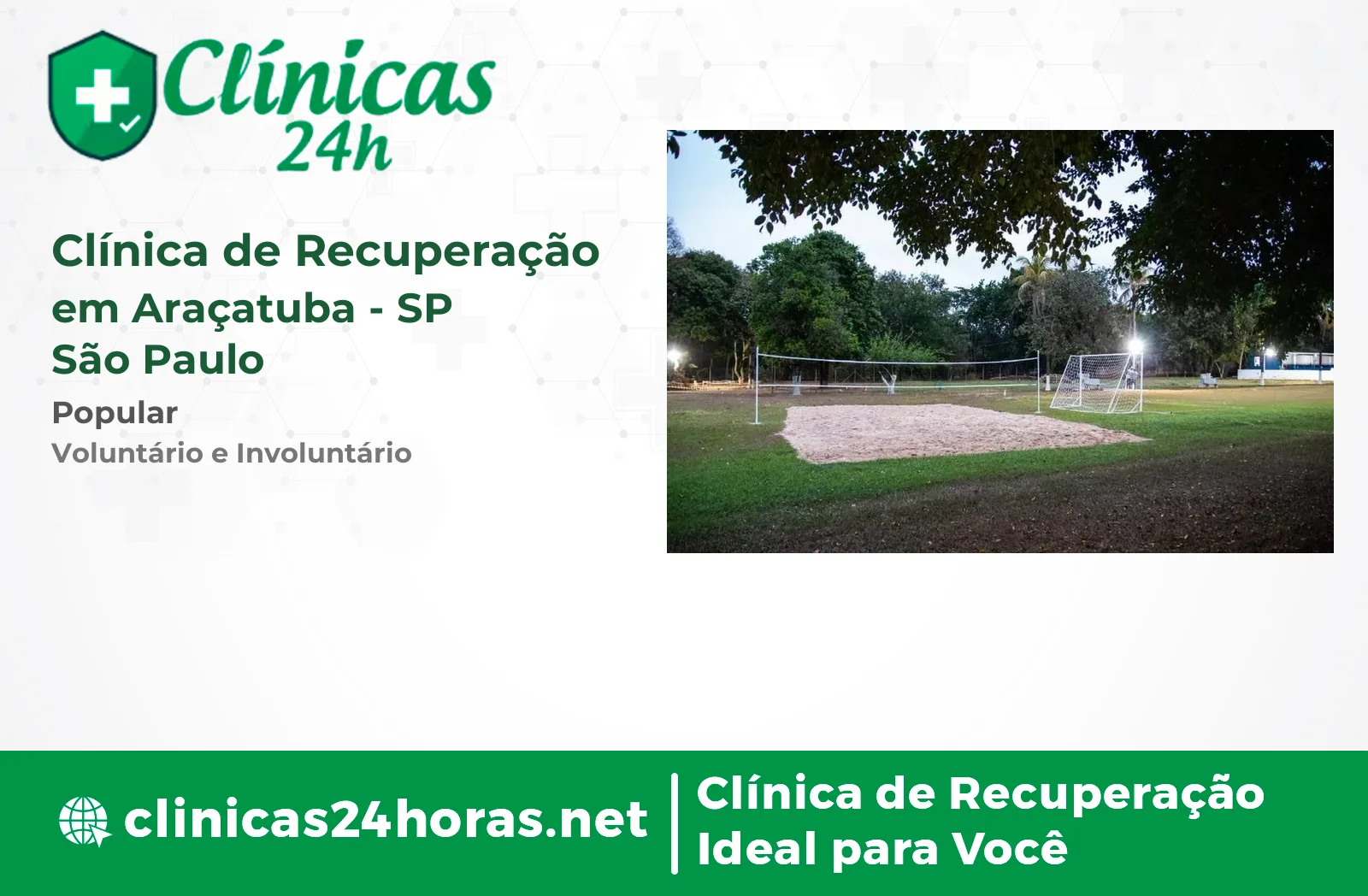 Clínica de Recuperação em Araçatuba Masculina 2