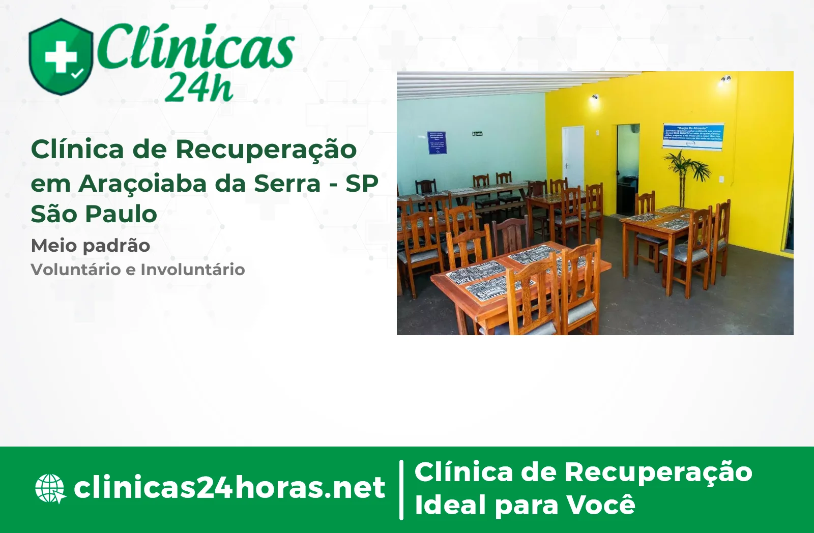 Clínica de Recuperação em Araçoiaba da Serra Masculina