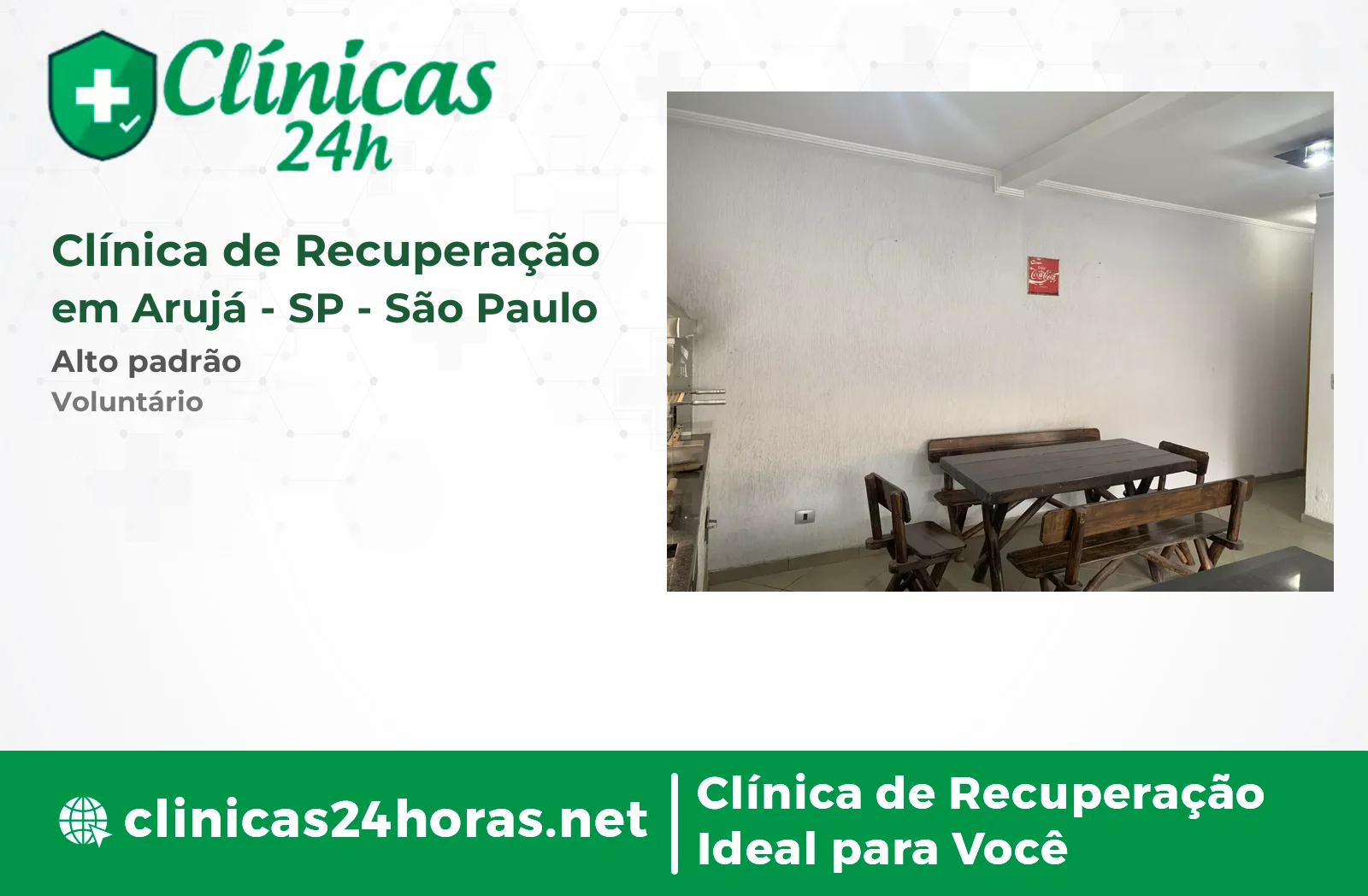 Clínica de Recuperação em Arujá Mista 3