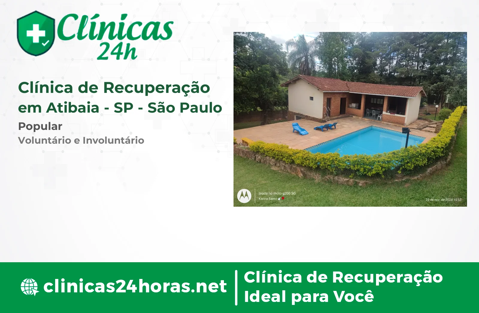 Clínica de Recuperação em Atibaia Masculina 2