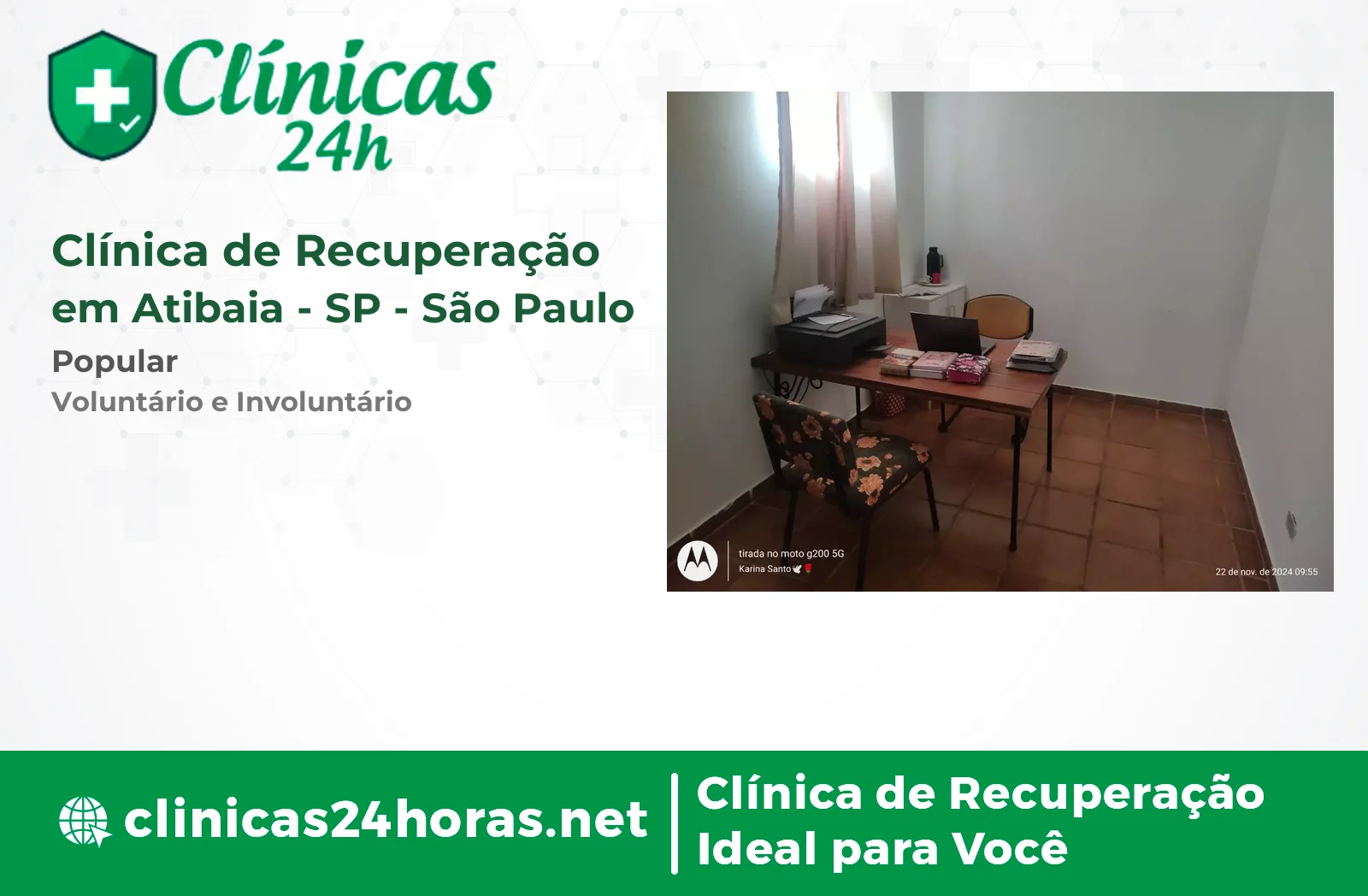 Clínica de Recuperação em Atibaia Masculina 3