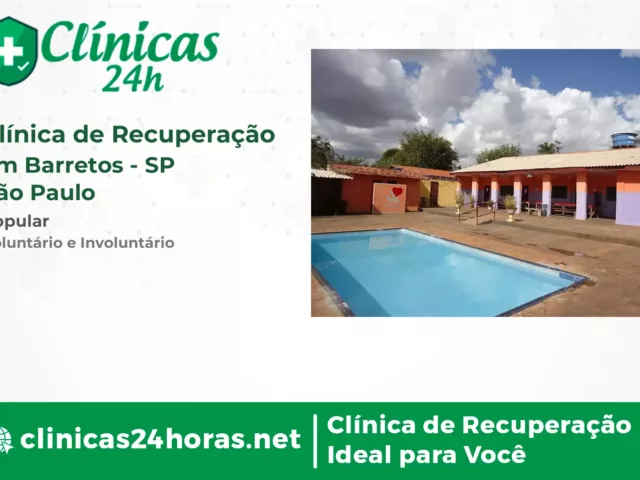 Clínica de Recuperação em Barretos Masculina