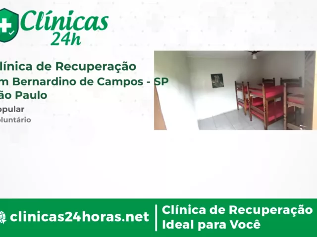 Clínica de Recuperação em Bernardino de Campos Feminina