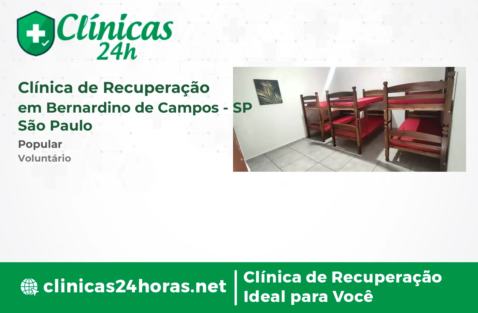 Clínica de Recuperação em Bernardino de Campos Feminina 3