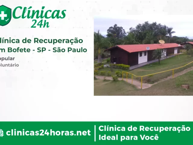 Clínica de Recuperação em Bofete Masculina