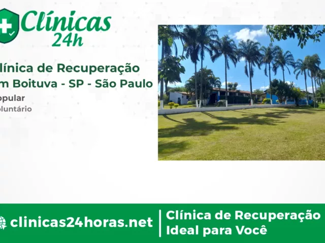 Clínica de Recuperação em Boituva Masculina