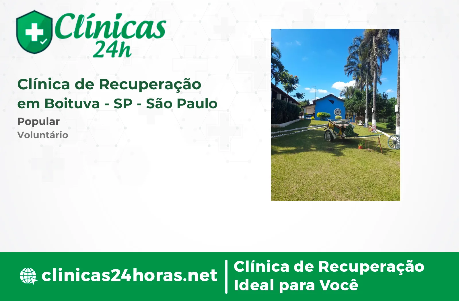 Clínica de Recuperação em Boituva Masculina 4