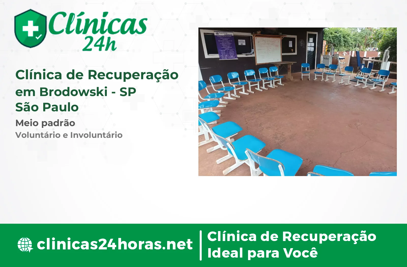 Clínica de Recuperação em Brodowski Masculina 3