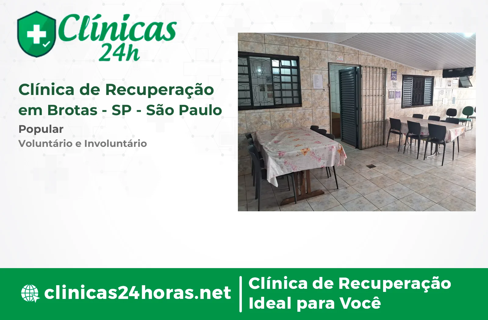 Clínica de Recuperação em Brotas Masculina 3