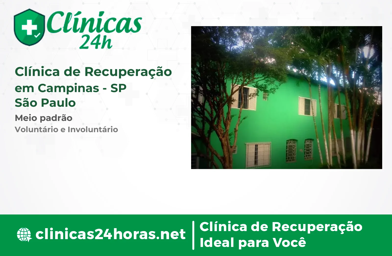 Clínica de Recuperação em Campinas Masculina 3