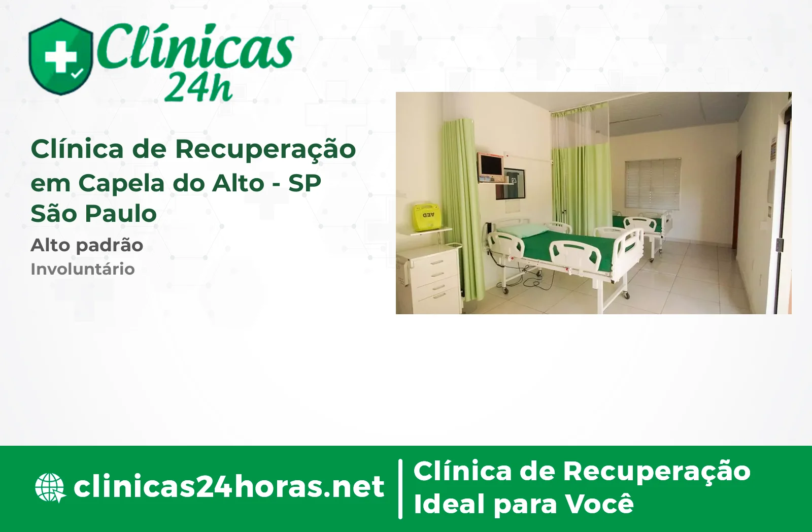 Clínica de Recuperação em Capela do Alto Masculina 4