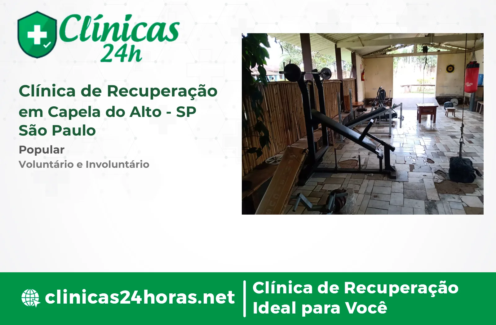 Clínica de Recuperação em Capela do Alto Masculina-2