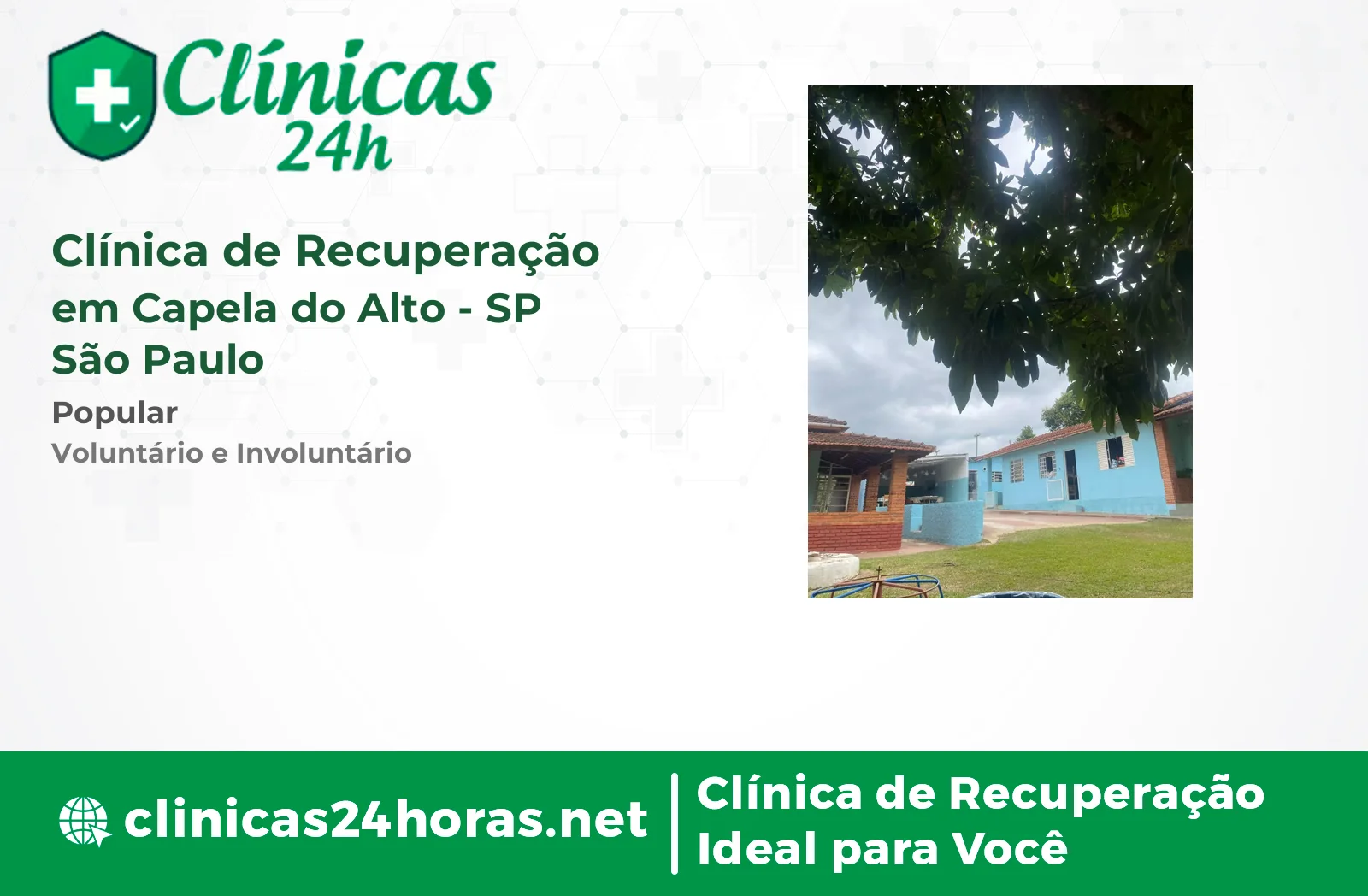 Clínica de Recuperação em Capela do Alto Masculina-3