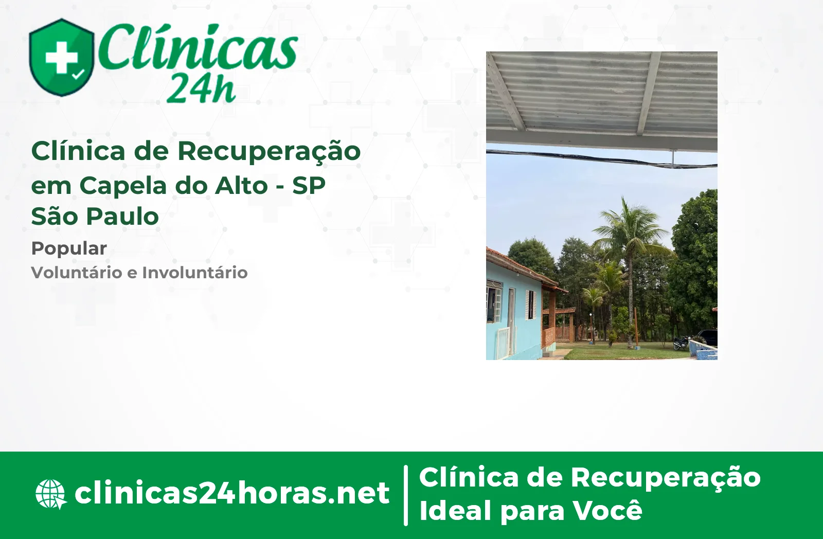 Clínica de Recuperação em Capela do Alto Masculina-3 4
